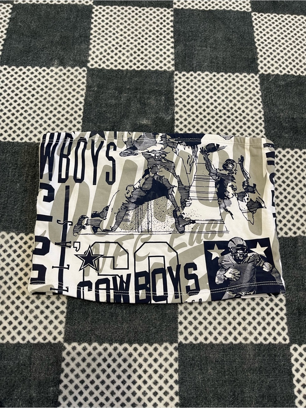 Forever 21 x NFL Dallas Cowboys Tube Top Size M NWT